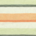 Light Green Horizontal-Stripe Knit, Viscose-Poly, 140 gsm