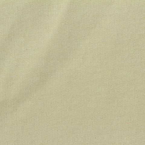 Brushed Polyester Viscose Stretch French Terry Fabric, 280 gsm, 155 cm — Khaki