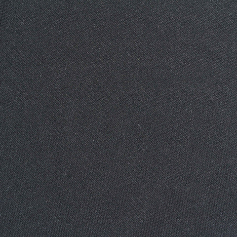 100% Polyester Interlock Knit Fabric, 130 gsm, 165 cm — Black, ref EF-250603