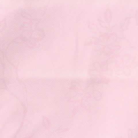 Pink Floral Jacquard, Polyester, 160 gsm