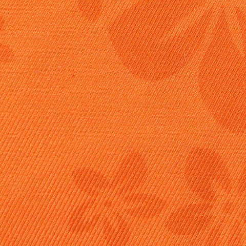 Orange Floral Jacquard, Polyester, 160 gsm, ref EF-250866