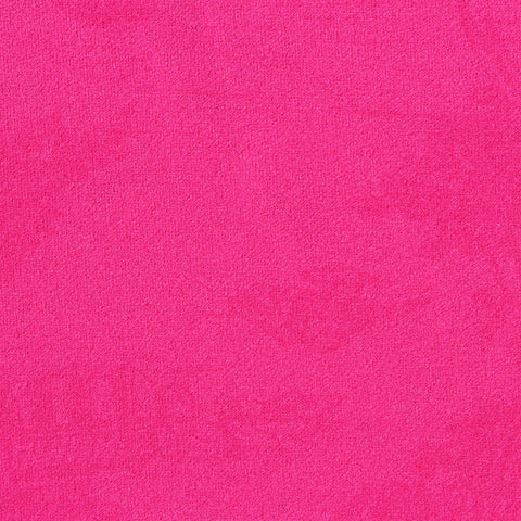Polyester Stretch Linen-Look Fabric, 290 gsm — Pink
