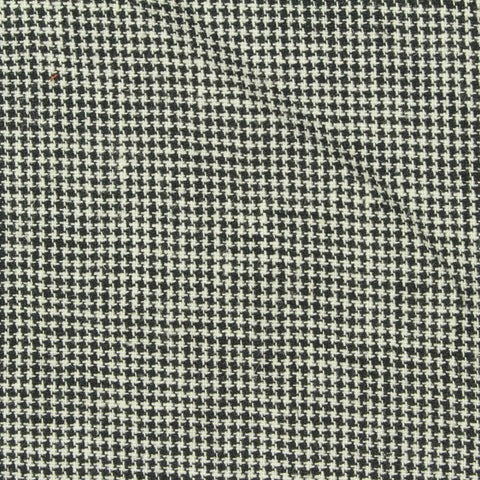 Black Houndstooth Woven, Linen-Cotton, 155 gsm, ref EF-251903