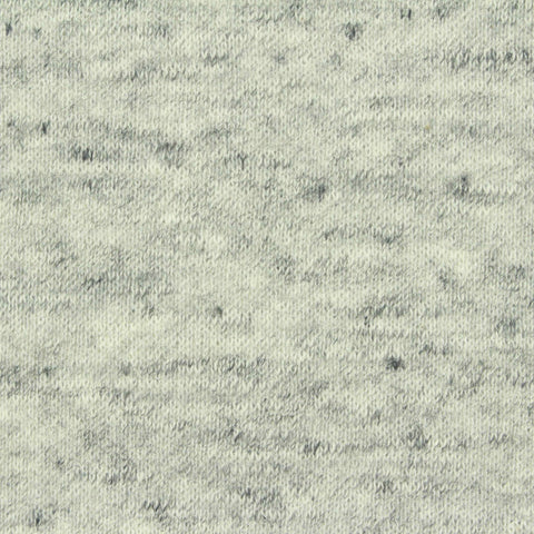 Light Grey Marl French Terry, Cotton, 208 gsm, 170 cm