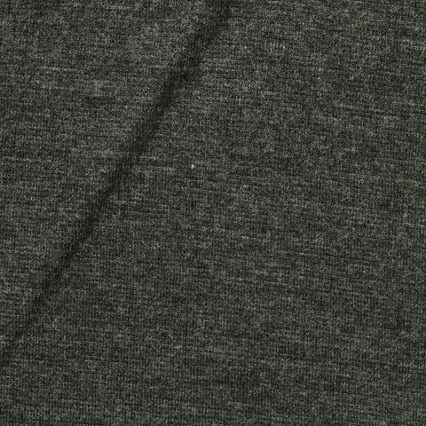 Dark Grey Marl Ponte Knit, Viscose, 275 gsm