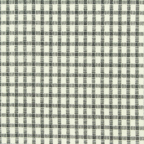 Black Textured-Check Ponte Knit, Poly-Viscose