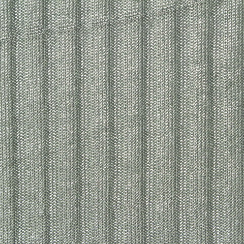 Polyester Stretch Rib Knit Fabric, 190 gsm, 160 cm — Grey