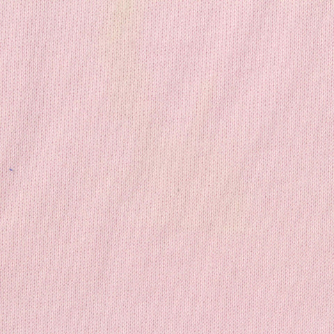 Polyester Cotton French Terry Fabric, 216 gsm, 175 cm — Pink