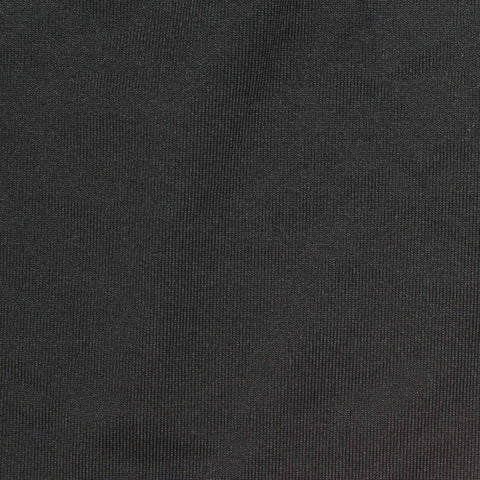 Polyester Stretch Jersey Knit Fabric, 180 gsm, 180 cm — Black, ref EF-252096