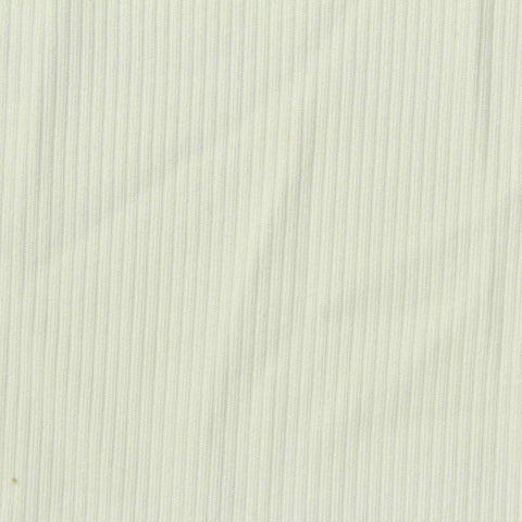 Polyester Stretch Rib Knit Fabric, 215 gsm, 160 cm — Beige