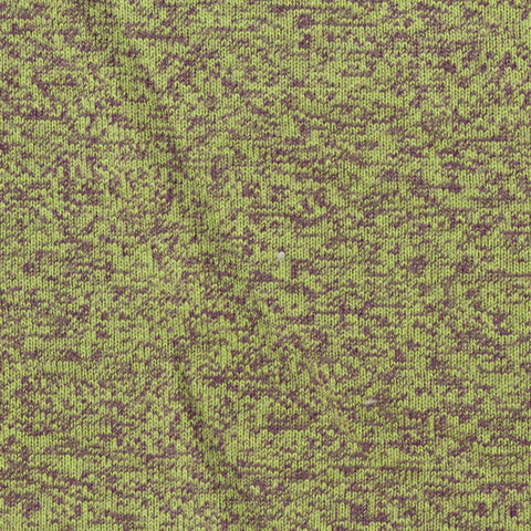 Lime Marl Jersey Knit, Cotton-Poly, 250 gsm