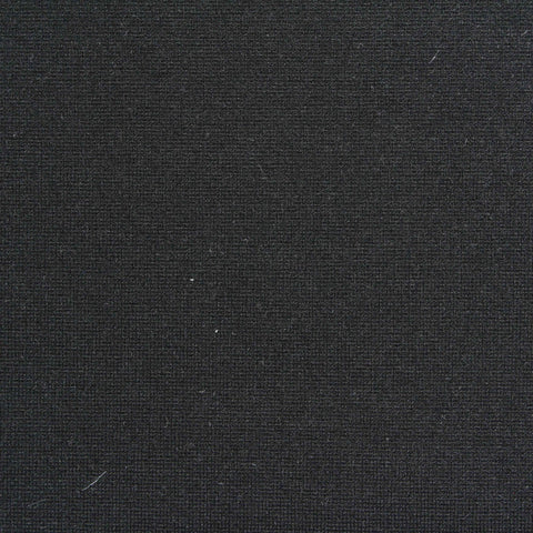 Viscose Nylon Stretch Ponte Knit Fabric, 365 gsm, 163 cm — Black