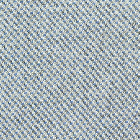 Jacquard Polyester Stretch Knit Fabric, 300 gsm, 160 cm — Blue