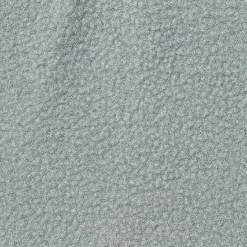 100% Polyester Sherpa Fleece Fabric, 220 gsm, 165 cm — Grey