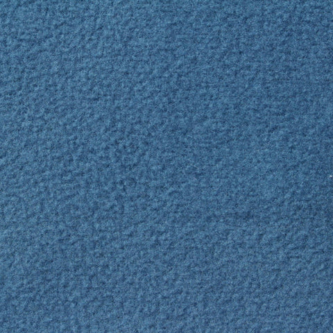 100% Polyester Fleece Fabric, 200 gsm, 160 cm — Blue