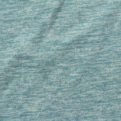 Light Blue Marl Jersey Knit, Polyester, 150 gsm