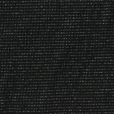 Black Marl Rib Knit, Cotton