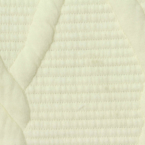 Cream Geometric Jacquard, Poly-Cotton
