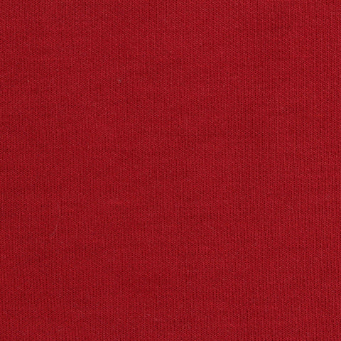 Cotton Polyester Scuba Knit Fabric, 320 gsm, 195 cm — Red