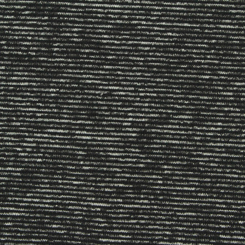 Black Stripe Knit, Nylon-Poly