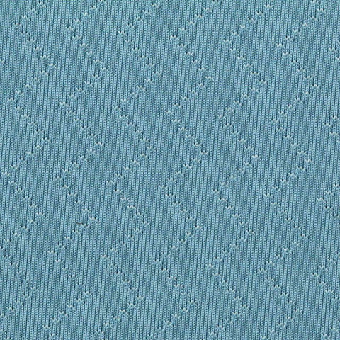 Blue Chevron Jacquard, Nylon-Spandex