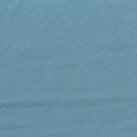 Blue Chevron Jacquard, Nylon-Spandex