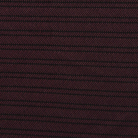 Black Horizontal-Stripe Jacquard, Polyester, 160 gsm