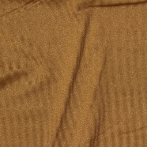 Nylon Stretch Jersey Knit Fabric, 125 gsm, 150 cm — Khaki