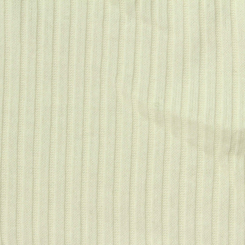 Brushed Rib Knit Fabric, 280 gsm, 160 cm — Yellow