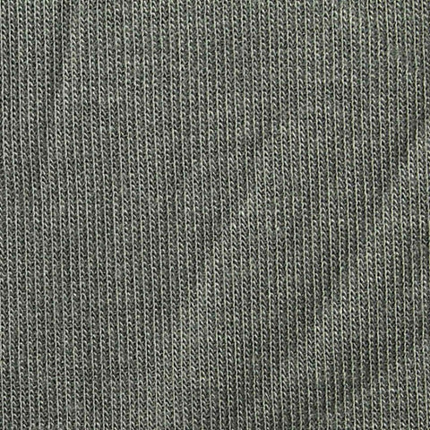 Grey-Green Marl Rib Knit, Viscose