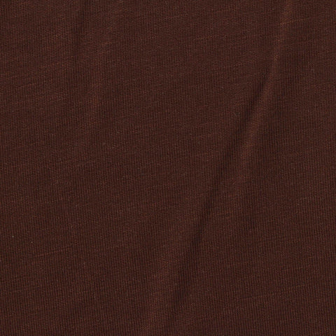 Tencel Lyocell Stretch Jersey Knit Fabric, 190 gsm, 155 cm — Brown