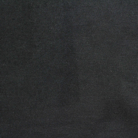 Viscose Stretch Jersey Knit Fabric, 390 gsm — Black