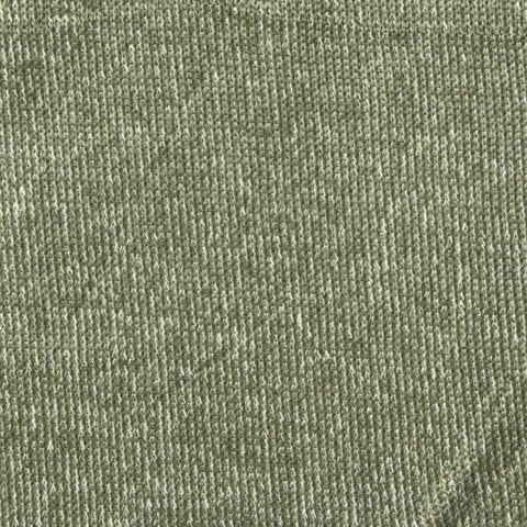 Green Marl Jersey Knit, Polyester, 150 gsm