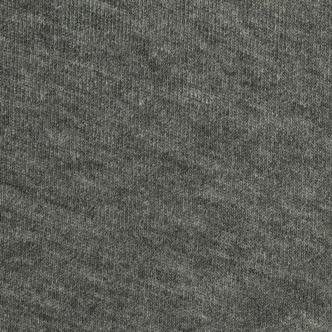 Grey Heather Rib Knit, Polyester, 160 gsm