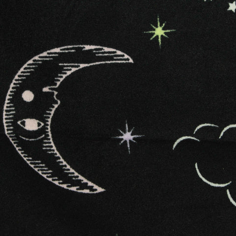 White Moon Milk Silk Knit, Polyester