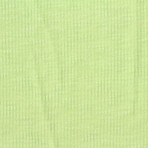 Slub Polyester Viscose Rib Knit Fabric, 180 gsm — Green