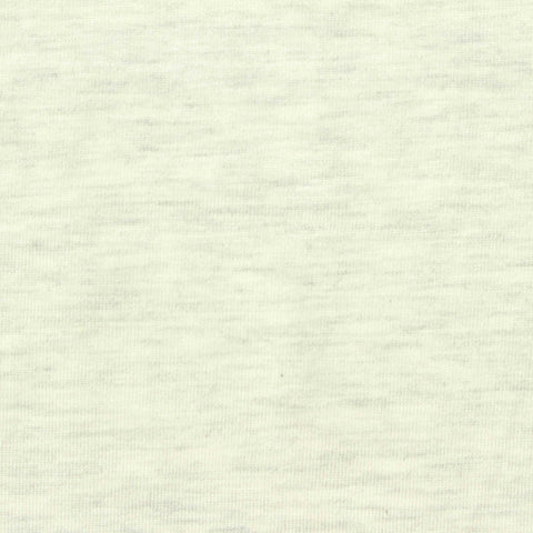 Light Cream Marl Jersey Knit, Viscose, 180 gsm