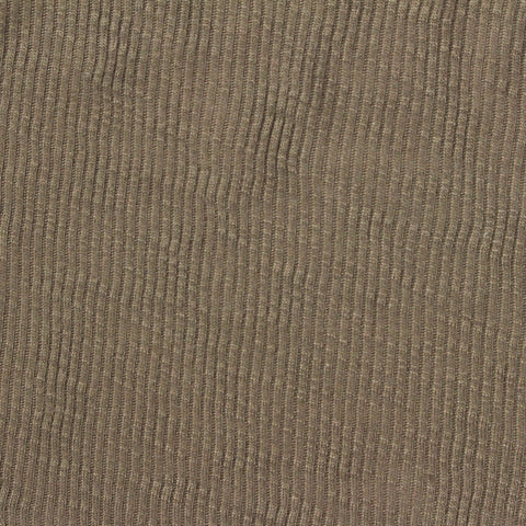Slub Polyester Viscose Rib Knit Fabric, 160 gsm — Khaki