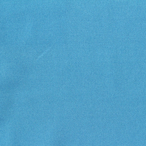 Polyester Stretch Milk Silk Knit Fabric, 180 gsm, 160 cm — Blue