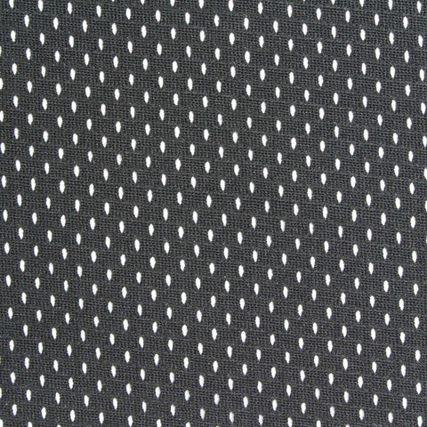 White Dot Warp Knit, Polyester, 140 gsm