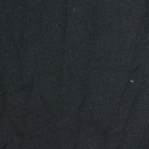 Polyester Stretch Jersey Knit Fabric, 220 gsm, 175 cm — Black