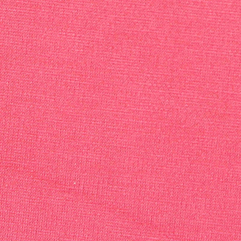 Viscose Nylon Stretch Ponte Knit Fabric, 360 gsm, 160 cm — Pink