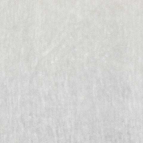 Light Grey Marl Jersey Knit, Linen, 143 gsm