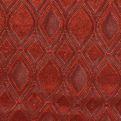Red Diamond Pointelle Knit, Polyester