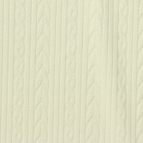 Jacquard Polyester Stretch Pointelle Knit Fabric, 230 gsm, 170 cm — Beige, ref EF-254823
