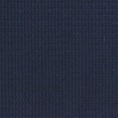 Dark Navy Textured-Grid Chenille, Polyester