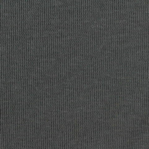 Polyester Cotton Interlock Knit Fabric, 260 gsm, 160 cm — Grey