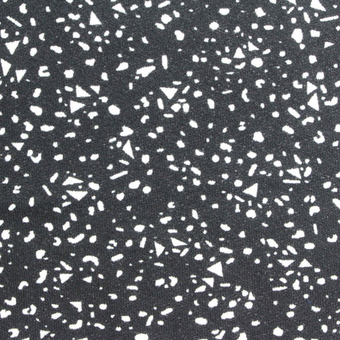 White Triangles Knit, Viscose