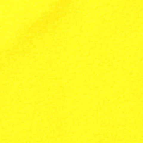 100% Polyester Fleece Fabric, 260 gsm, 150 cm — Yellow