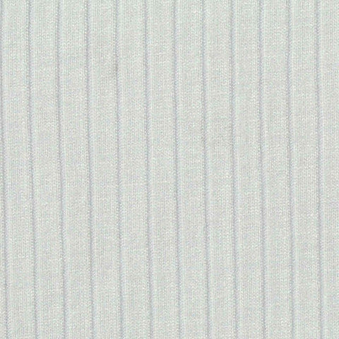 White Rib Knit, Viscose